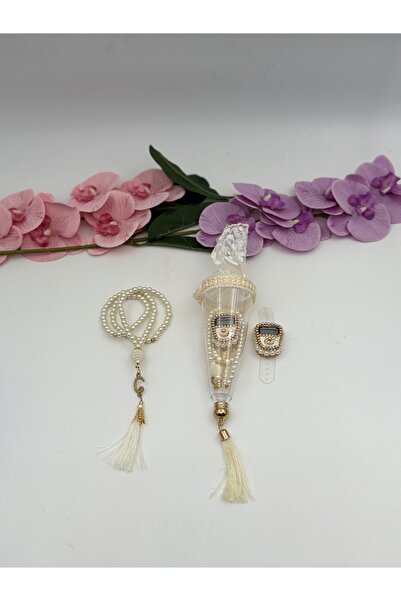 Uğurlu Hac طقم تسبيح ذكر ماتيك 10 قطع