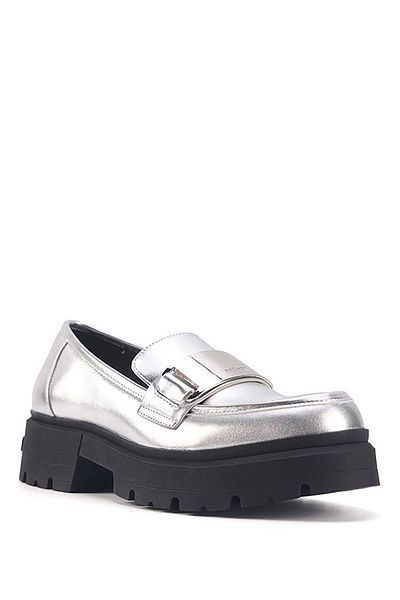 Nine West TREBO 3PR Silver Women's Loafer