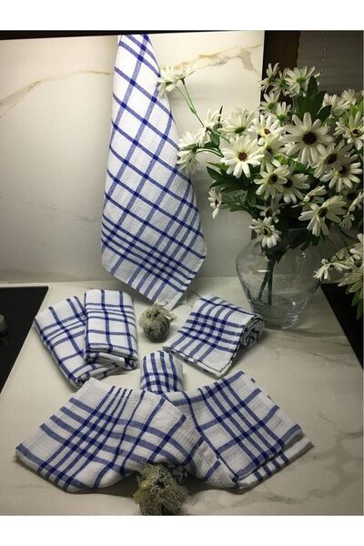 KOZATEX 4'LÜ MUTFAK KURULAMA BEZİ & MUTFAK PEÇETESİ & MUTFAK HAVLUSU DİMİ