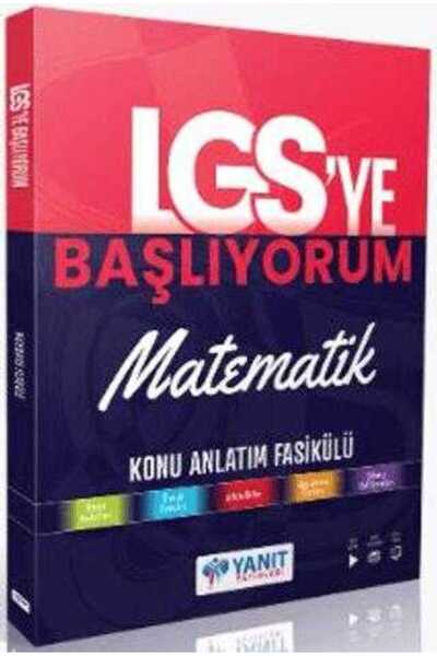 Yanıt Yayınları Yanıt Yayınları YANIT LGS YE BAŞLIYORUM MATEMATİK ANLATIM FAS...