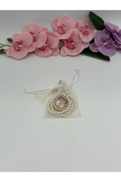 Uğurlu Hac Set de mărgele de rugăciune din perle zikirmatik cu husă din tul, ...