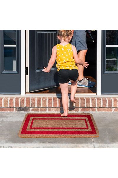UnicSpot Entrance mat, red, 33x60 cm