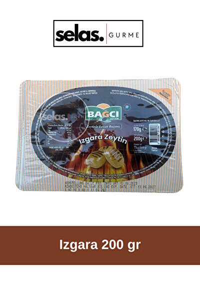 Bağcı Izgara Yeşil Zeytin 200 gram