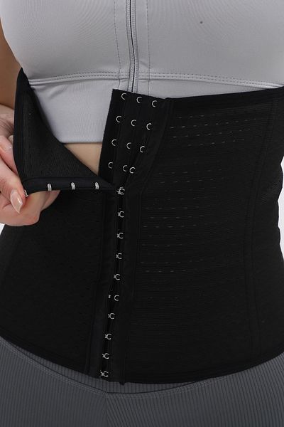 Sh Mağazacılık Unisex Ready-To-Use 3-Level Adjustable Waist Corset with Agarfa – Corset for Daily Comfortable Use