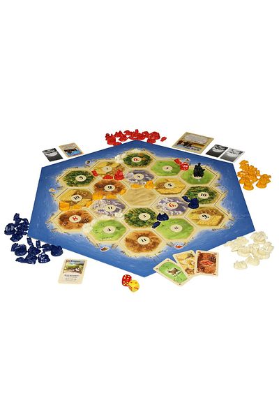 SuperHeated Neurons Catan Base Game 3-4 Players En/Ar