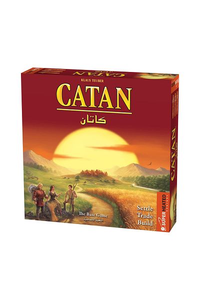 SuperHeated Neurons Catan Base Game 3-4 Players En/Ar