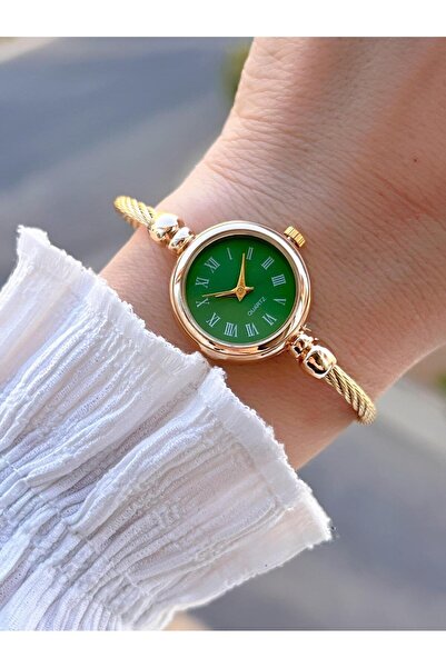 Coliseum Çelik Kordon Cartier Hasır Model Kilitsiz Tasarım Kadın Kol Saati FG.HS.003