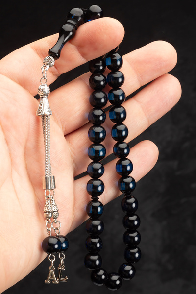 EHİNOS Men's Vernier Powder Amber Prayer Beads