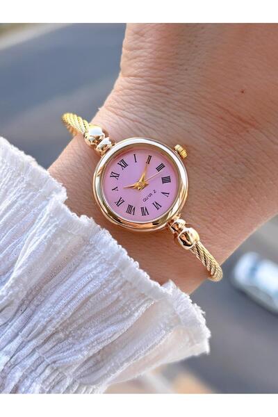 Coliseum Çelik Kordon Cartier Hasır Model Kilitsiz Tasarım Kadın Kol Saati FG.HS.004