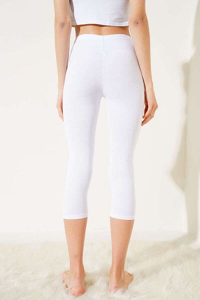 BEYAZTOPTAN 100% Quality Women's Modal Elestan Capri Knee High Leggings