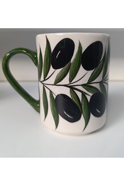 shop Handmade Ceramic Mug Olive Branch