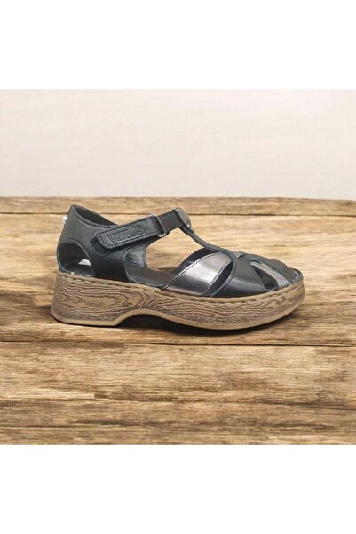 Venüs VENÜS 25028402Y KALIN TABAN BURNU KAPALI KADIN DERİ SANDALET