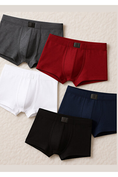 Loule Ανδρικό σετ μπόξερ 5 τεμαχίων Bamboo & Elastan OL.IL16.KE065.001