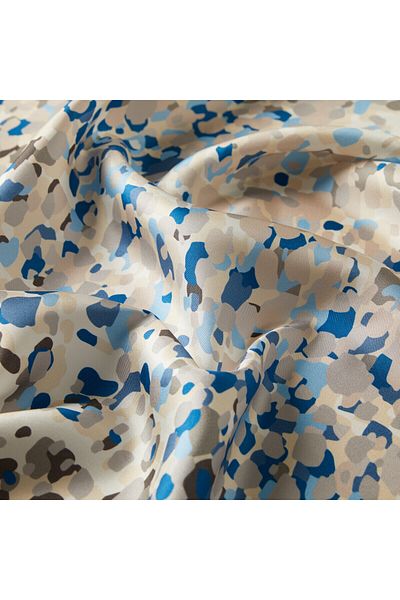ipekevi Baby Blue μεταξωτό φουλάρι 1261