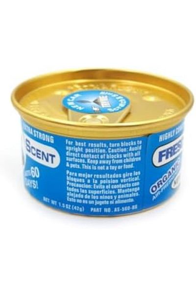 Generic Organic Air Freshener 42g – Highly Concentrated, Extra Strong Scent, Spill-Proof Can, Lasts Up to