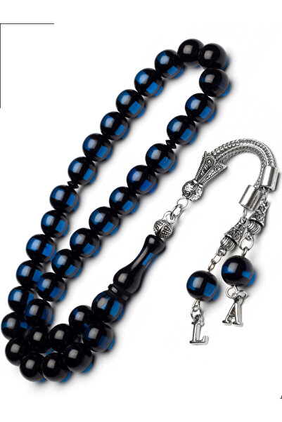 EHİNOS سبحة صلاة من مسحوق العنبر الورنييه للرجال