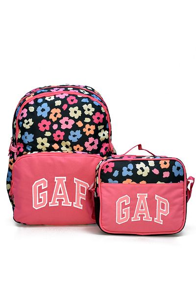 GAP Girl's 2-Piece School Set Primary School Bag and Lunchbox Set 12795