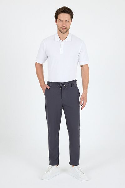 Rodi Men's Double Fabric Straight Leg Comfortable Fit, Pockets, Casual and Sports Stylish Sweatpants Jogger Pants-3667