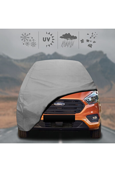 ULTRASHOP Ford Tourneo Custom Oto Branda Su Geçirmez Miflonlu Araba Brandası Klipsli Araba Çadırı