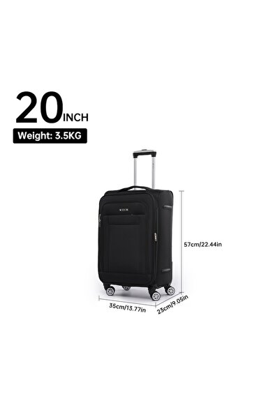 Ormi Cărucior ORMI, rigid, 4 roți, negru, 35x23x57 cm