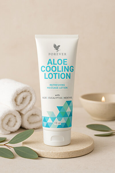 Forever Living Aloe Vera & Mentollü Serinletici Masaj Losyonu – 118 ml