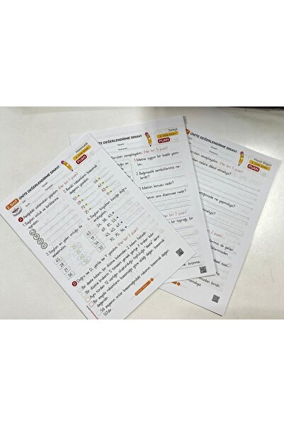 öğretmen evde ÖĞRETMENEVDE 2.Sınıf Ünite Değerlendirme Sınavları - 3 Ders