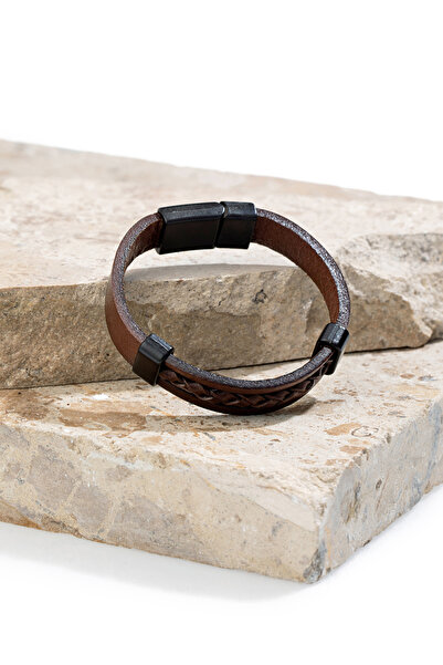 Pierre Cardin Kahverengi Deri Bileklik 50318792-400