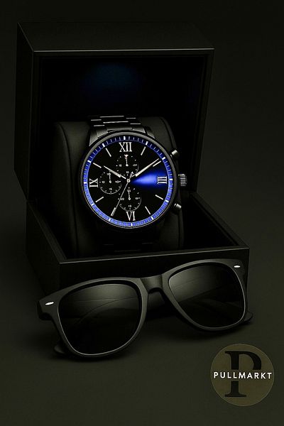 pullmarkt Sunglasses + Men's Wristwatch Set