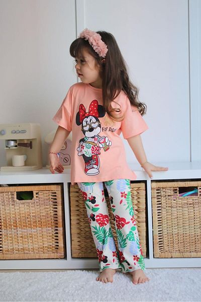 the comrades Girls' Double Suit Tshirt and Spanish Leg Bottom