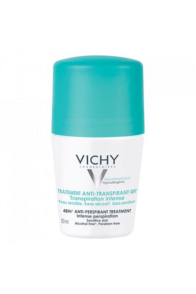 Vichy Deodorant antiperspirant roll-on cu parfum, Roll-On, 50 ml