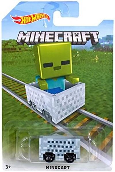 mattel Hot Wheels Minecraft Zombie Vehicle