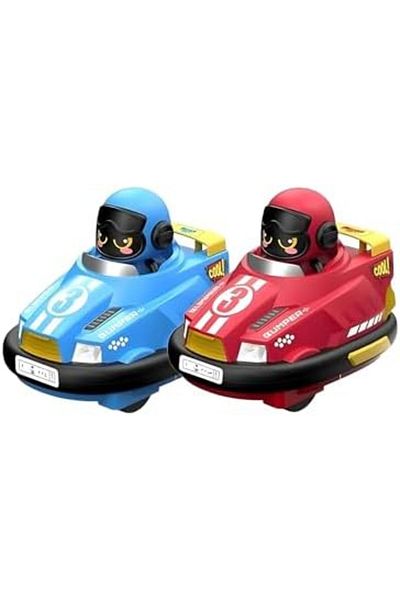 Generic Bumper and Exhaust Toy Cars for Kids Durable Construction with Light and Sound Effects