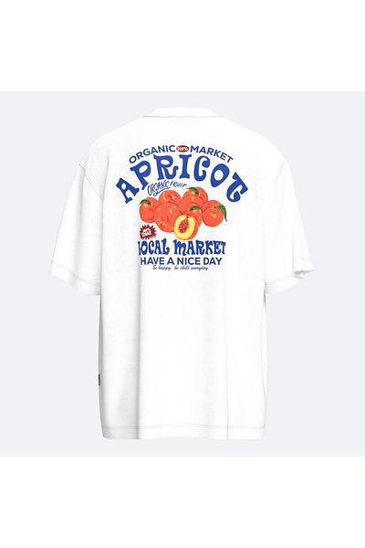 Shout Μπλουζάκι Unisex Oversize Apricot Market