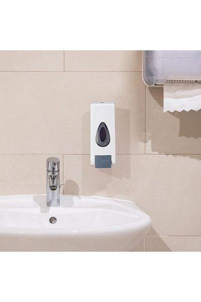 Sea Home 2Pcs 350ml Wall Mounted Manual Soap Dispenser Hand Liquid Shampoo Shower Gel Dispenser M-2572
