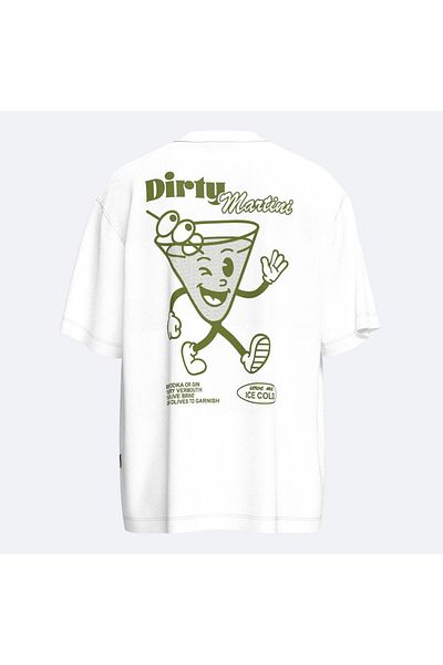 Shout Μπλουζάκι Unisex Oversize Dirty Martini