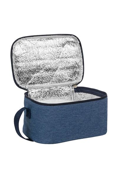 OEM Insulated Food Bag, Denim/Jeans, 22x12x14 cm, Keeps Hot/Cold