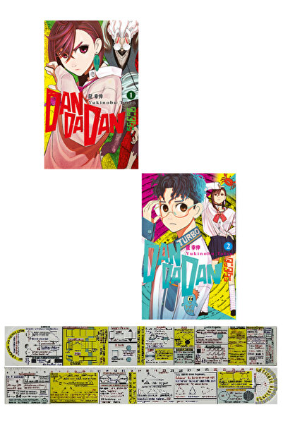 Gerekli Şeyler Yayıncılık Dandadan 1-2. Ciltler Manga Seti + Mat. Öğreten Cetvel