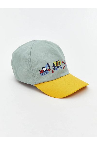 LC Waikiki Lcw Eco Car Embroidered Baby Boy Cap Hat (S5)