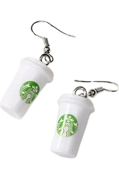 Ocean Pole Coffee Style Earrings
