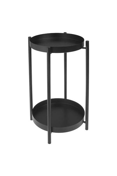 OEM Suport metalic, negru mat, 23x23x35cm