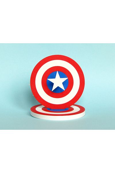 Heners Glasses Stand - Captain America