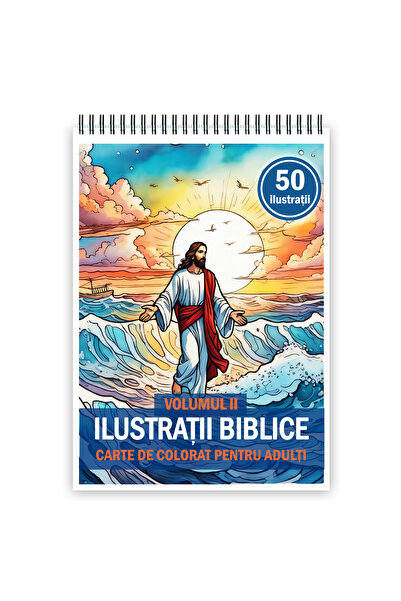Legendary Gifts Carte de colorat pentru copii, 50 de ilustratii Biblice - Vol...
