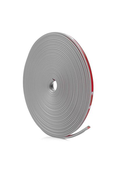 JollyMag Inele de protectie si decor jante, adezive, din plastic flexibil - GRI