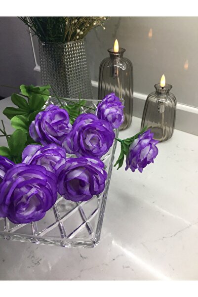 çiçek mariya Yapay Çiçek 8 Dal Çiçeği Gül # Şakayık # Krizantem #karanfıl -ka...