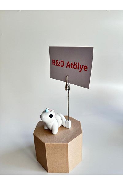 fyne Cute Unicorn Tabletop Notepad / Photo Holder