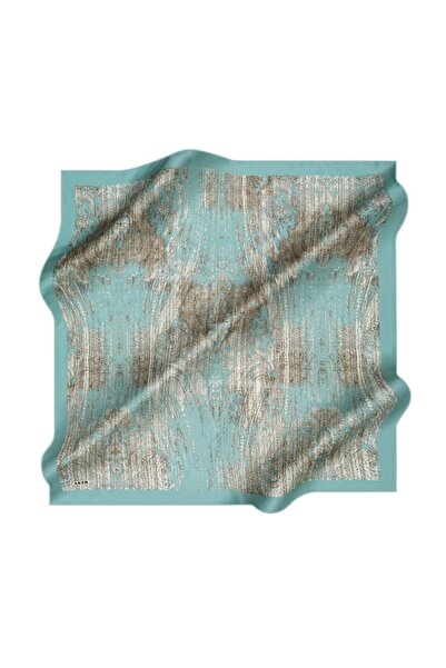 Aker Μεταξωτό μαντήλι Tivil 8659713-951 47773 Νεροπράσινο Μικτό Σχέδιο