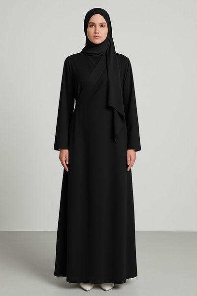 Misue Handmade Medina Silk Double Breasted Prayer Dress + Shawl, Silk Dressing Gown, Dowry Prayer Dress, Mevlüt Dress