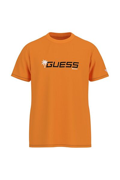 Guess Ss Cn Palm Men's Regular Fit T-Shirt