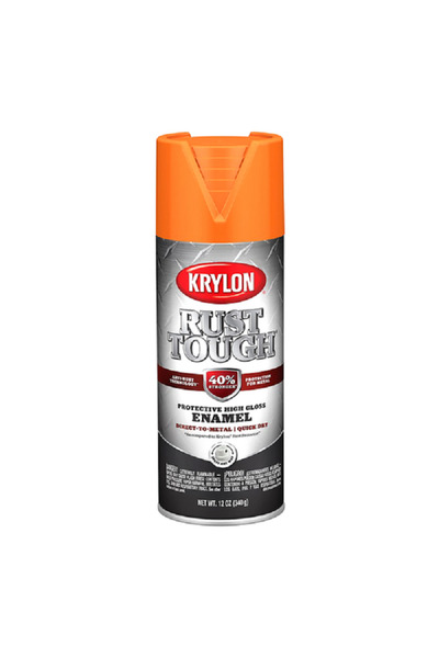 Krylon طلاء بخاخ سريع الجفاف من المينا اللامع المقاوم للصدأ، يُرش مباشرة على ...