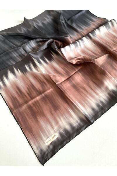 Pierre Cardin Eșarfă de mătase Tivil 8661438-911-48138 Model amestecat afumat